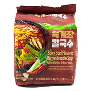 Pulmuone 香辣牛肉風味拉麵湯麵 - 485g