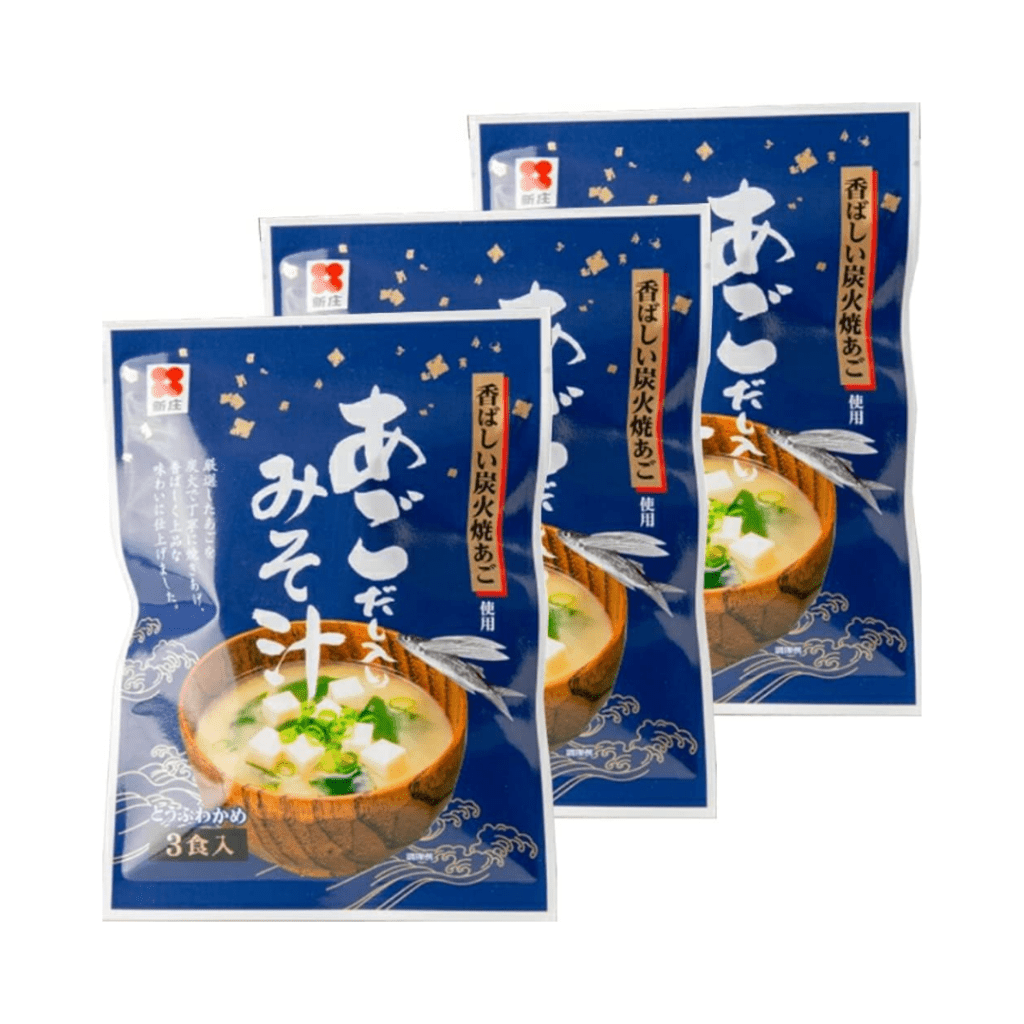 Instant Miso Soup with Flying Fish Broth 3 Servings -  57.9g