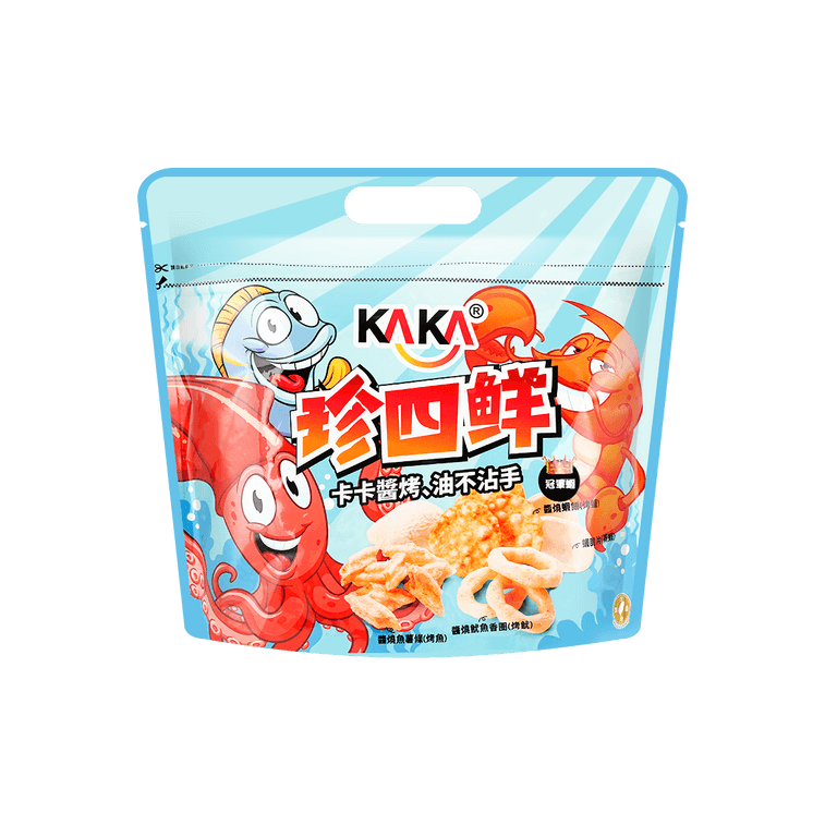 KAKA Mixed Shrimp Flavor Crackers - 120g