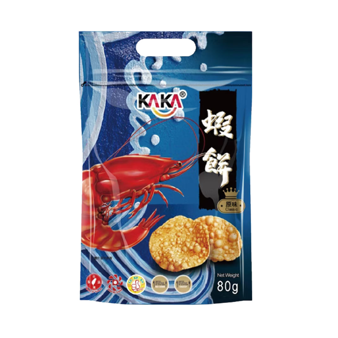 KAKA BBQ Shrimp Chips - 80g