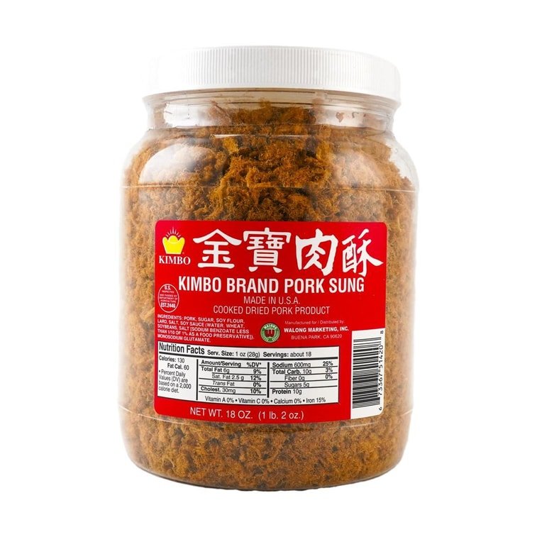 Kimbo Pork Sung (Dried Pork Floss) - 504g