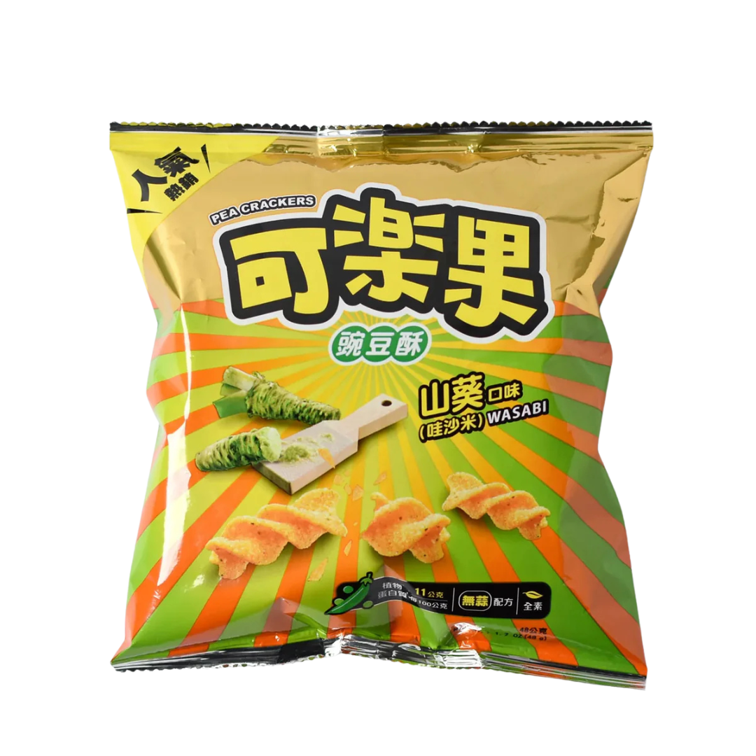 Koloko Pea Crackers Wasabi Flavor - 48g