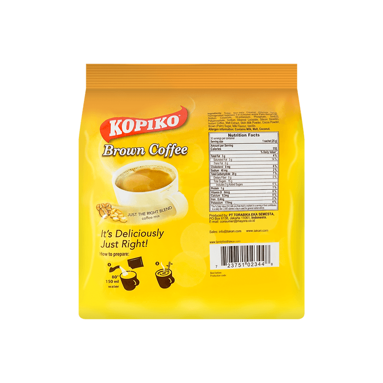 KOPIKO 布朗咖啡 - 25g x 30包