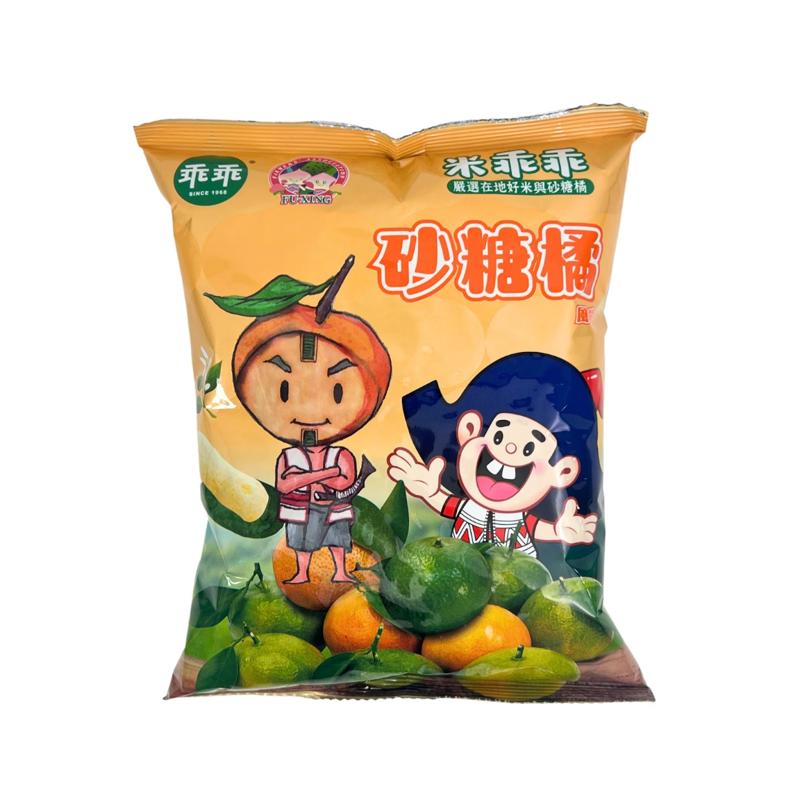 kuai-kuai-farmers-association-rice-puffs-fuxing-sugar-mandarin-flavor-52g