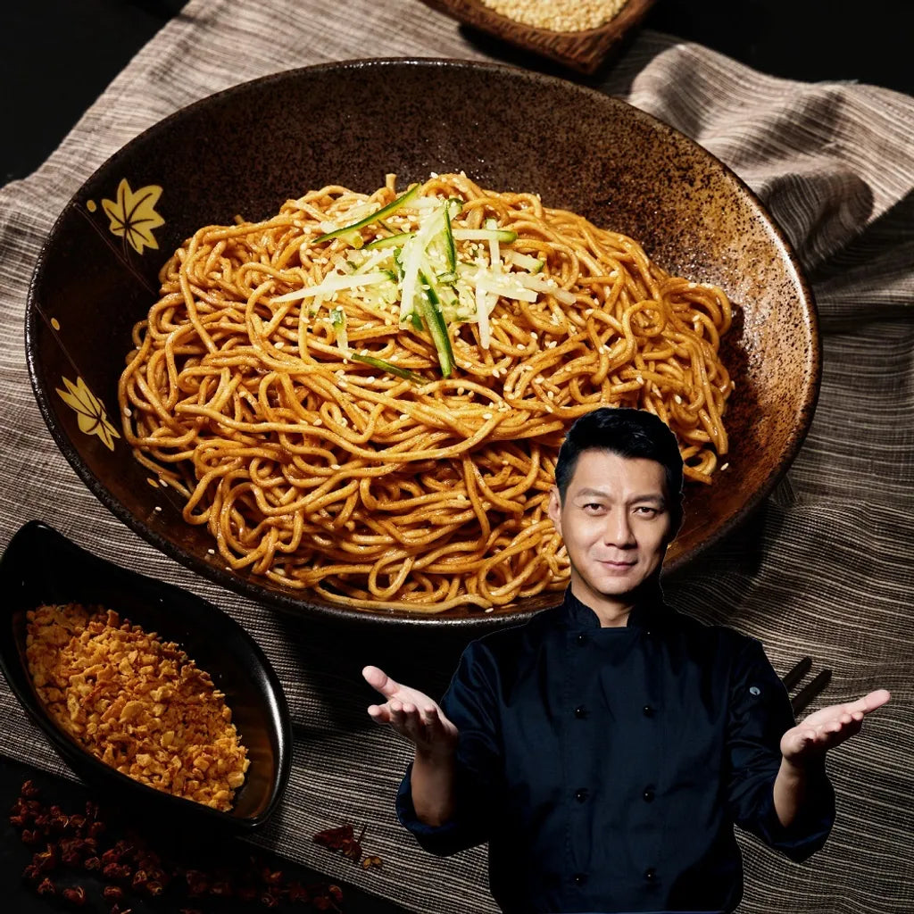 大拙匠人 匠拌麵 紅油擔擔(全素) - 137g x 3包