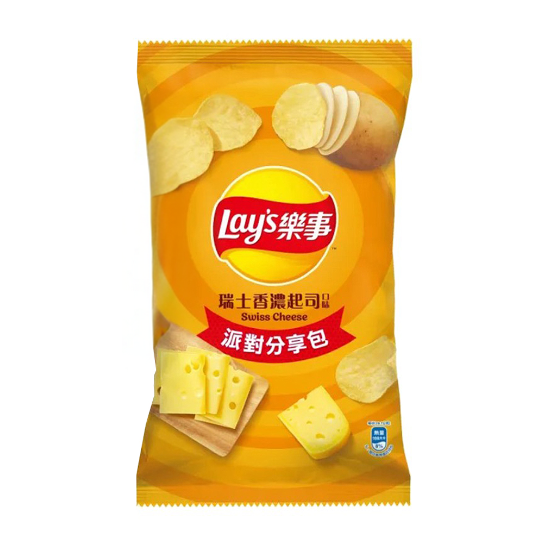 Lay's Potato Chips Heavy Cheese Flavor - 119g