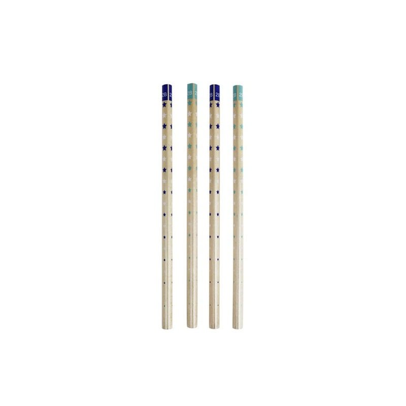Livista Triangular Pencil 2B Set of 4
