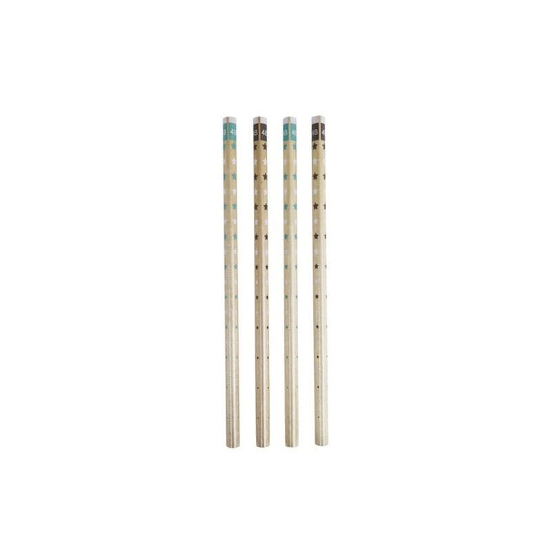 Livista Triangular Pencil 4B Set of 4