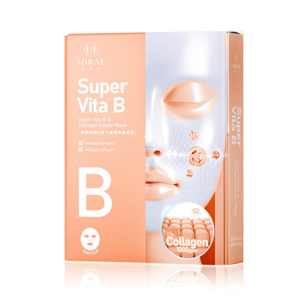 MIRAE Super Vita B Mask - 4 Pack