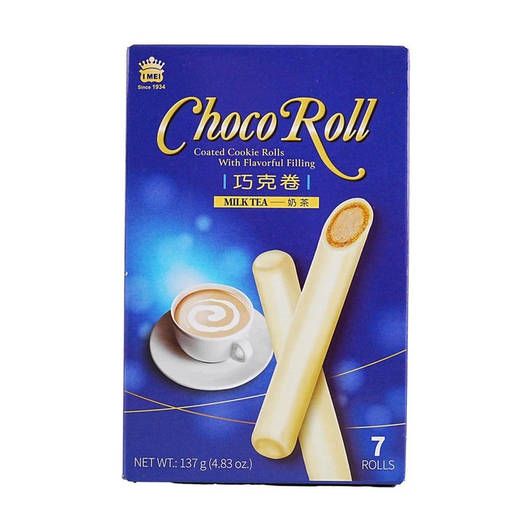 義美奶茶巧克力卷 - 137g