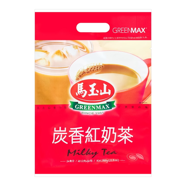 馬玉山炭香紅奶茶(袋裝隨身包) - 20g x 16包