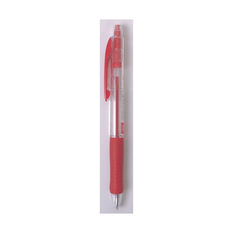 Mitsubishi Raku-Knock Ball Pen 0.7 mm Red