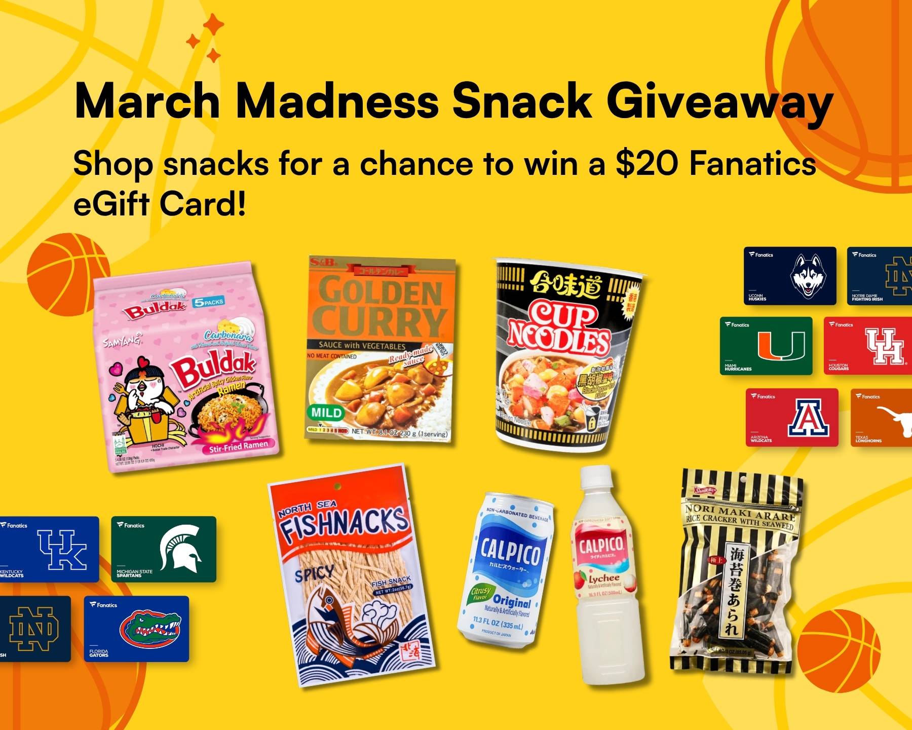 March Madness Snack Run 🏀