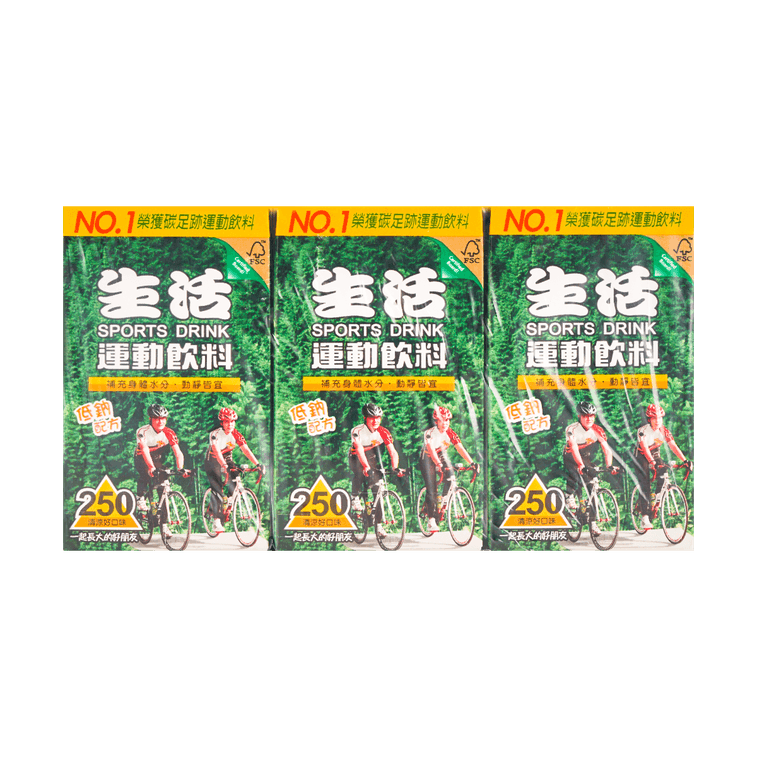 Nulife Sport Drinks - 250ml x 6 Pack