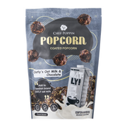 Chef Poppin Oatly 燕麥奶巧克力風味 精品糖衣爆米花 - 120g