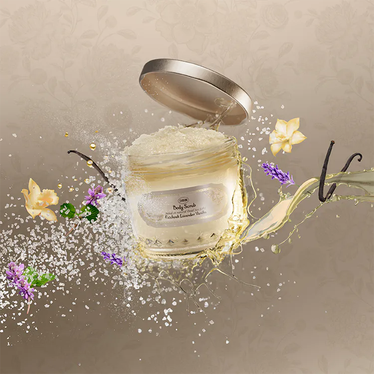SABON Next Generation Body Scrub Patchouli Lavender Vanilla - 600g