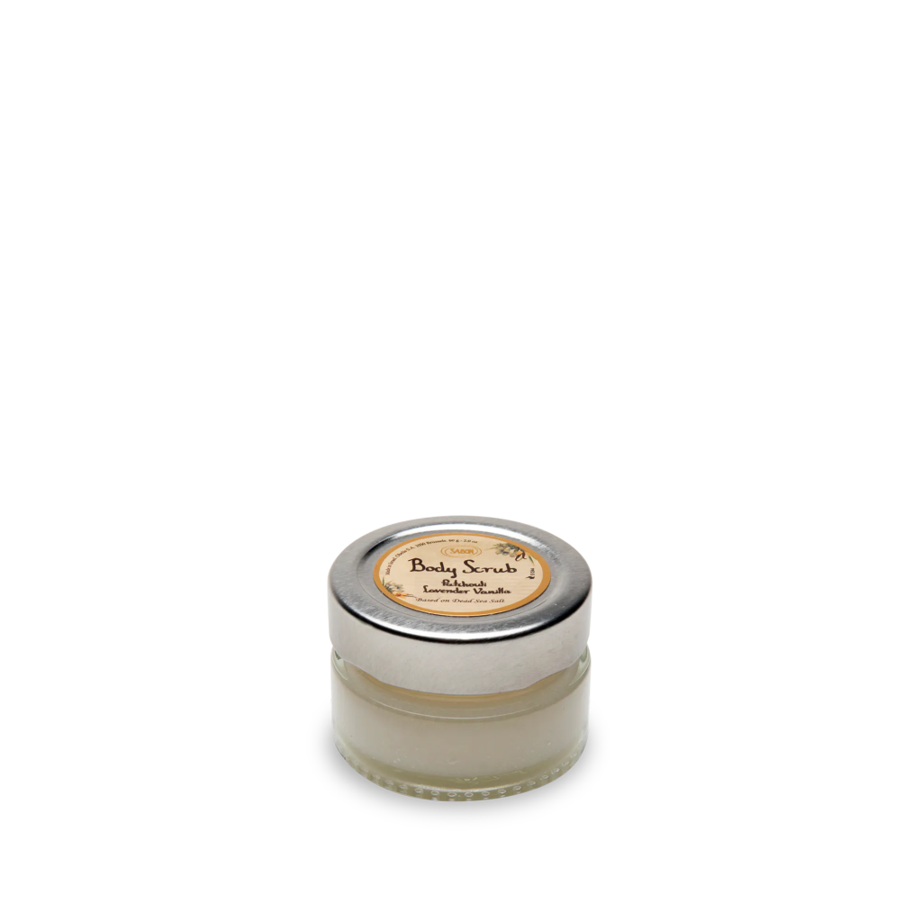 SABON Body Scrub Patchouli Lavender Vanilla (PLV) - 60ml