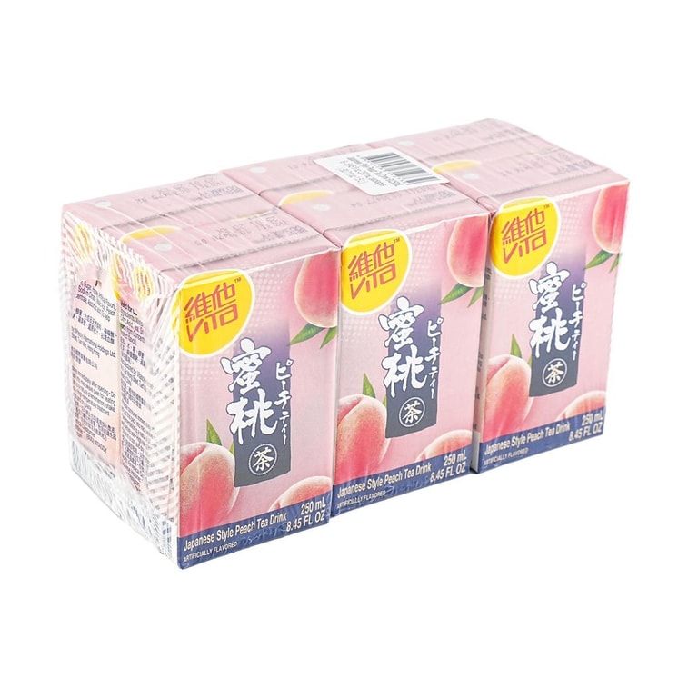 維他蜜桃茶 - 250ml x 6包