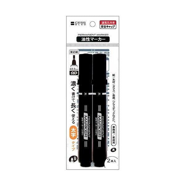 Permanent Marker Set – 2 Pack