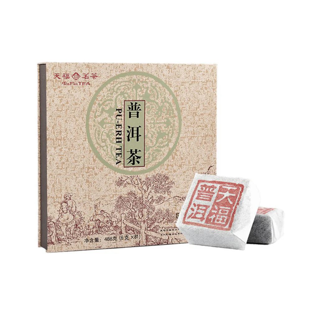 Ten Fu Puerh Tea Brick - 486g
