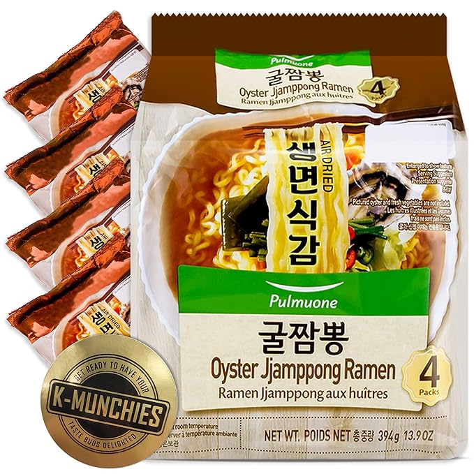 Pulmuone 牡蠣辣海鮮拉麵 - 394g