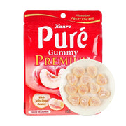 Kanro Pure Premium Gummy Hakuto Peach - 54g