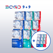 【 9+9 】MIRAE EX8 Minutes PRO Super Ampoule Mask*9 + Free EX8 Minutes PRO Super Ampoule Mask*9