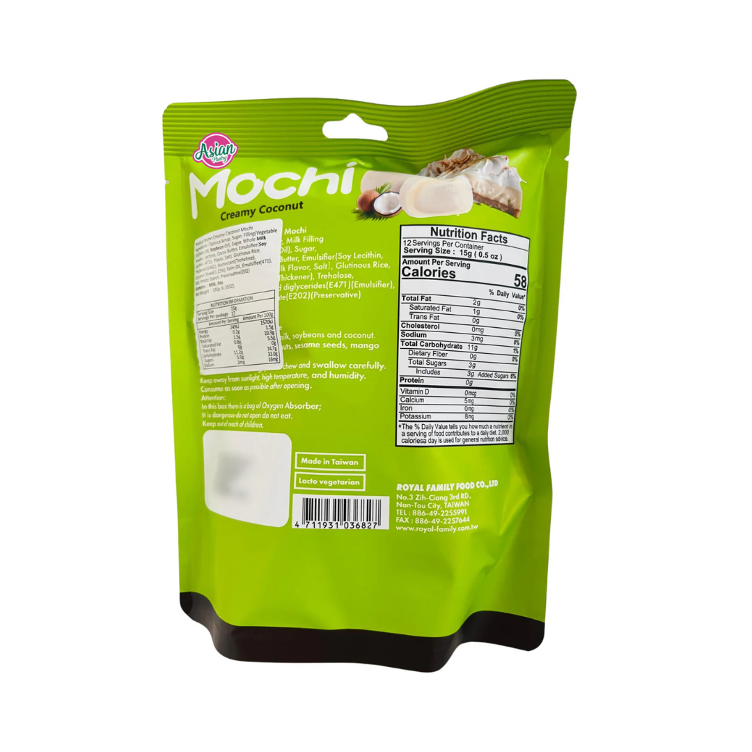 Royal Family Creamy Coconut Mochi - 180g