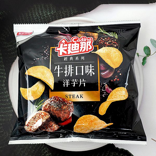卡迪那 洋芋片 牛排口味 - 115g