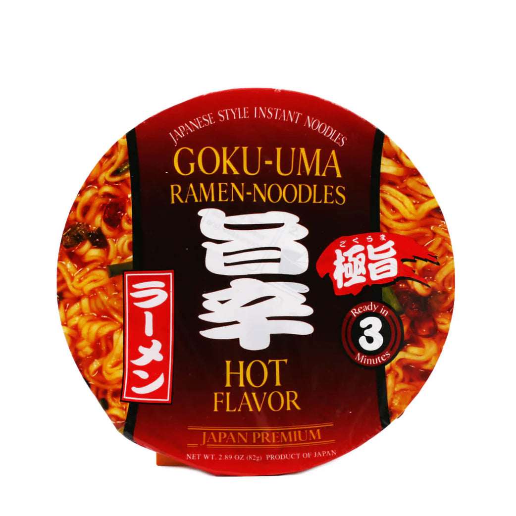 SK Instant Noodle Cup Goku-Uma Hot Flavor - 82g