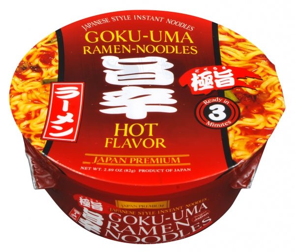 SK Instant Noodle Cup Goku-Uma Hot Flavor - 82g