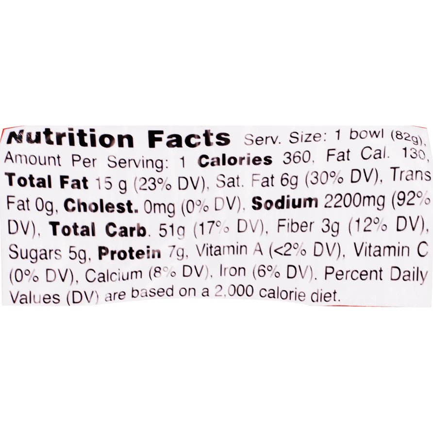 SK Instant Noodle Cup Goku-Uma Hot Flavor - 82g