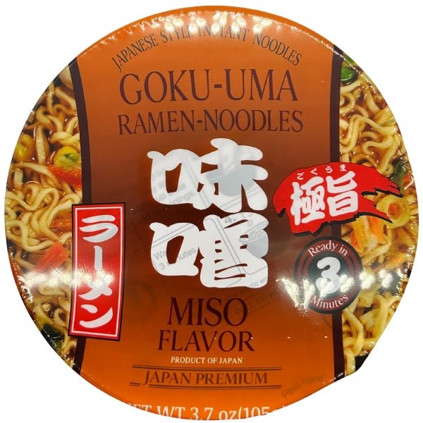 SK Instant Noodle Cup Goku-Uma Miso Flavor - 105g