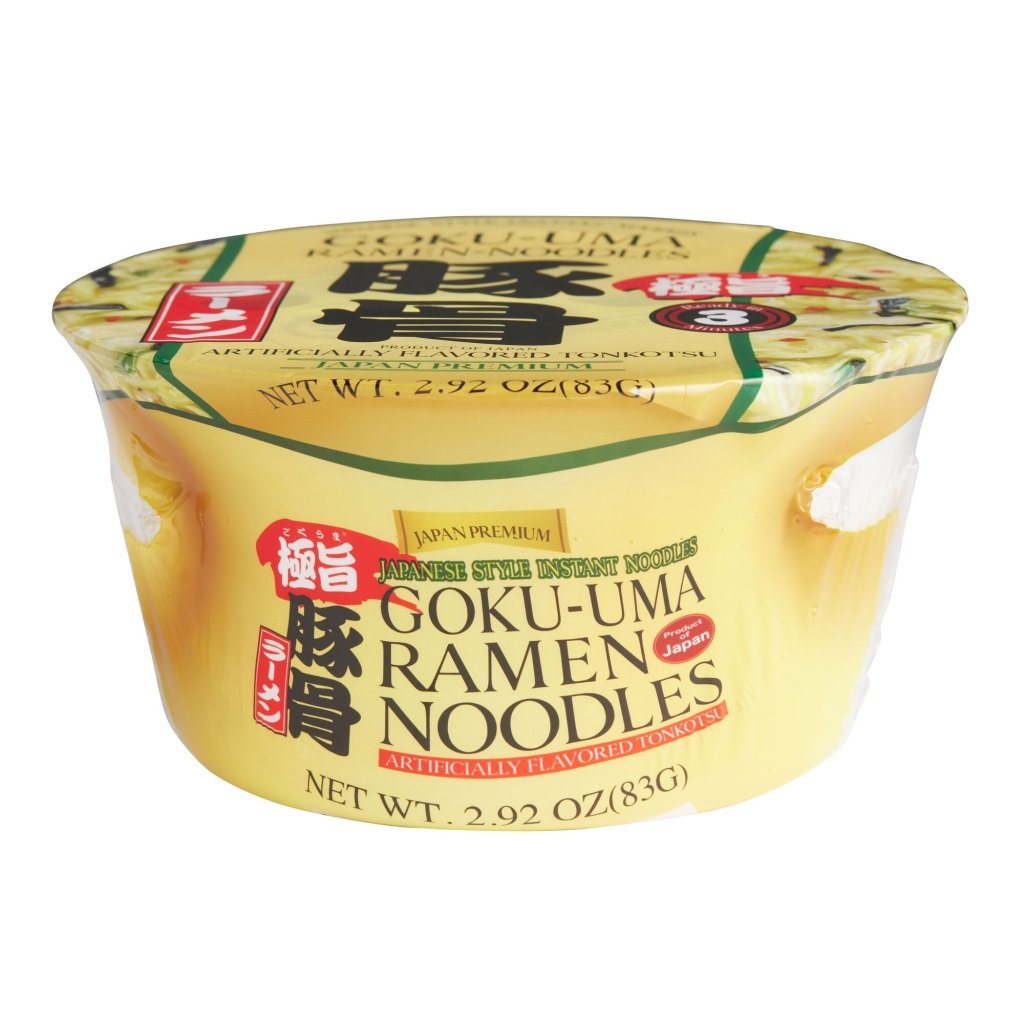 SK Instant Noodle Cup Goku-Uma Tonkotsu Flavor - 82g