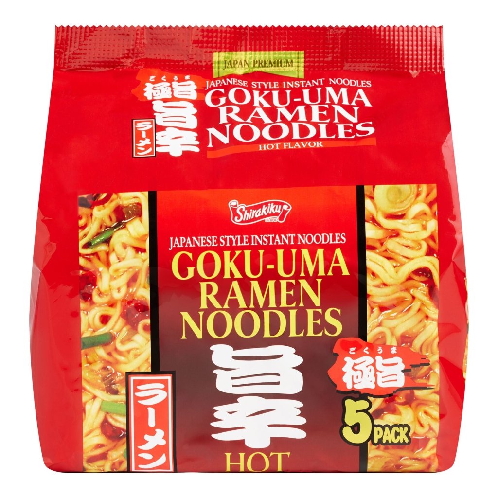 SK Instant Noodle Goku-Uma Hot Flavor - 95g x 5 Pack