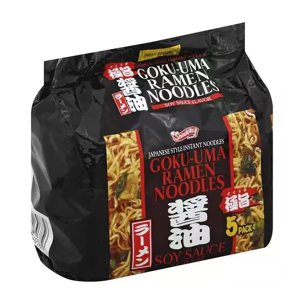 SK Instant Noodle Goku-Uma Shoyu Flavor - 91g x 5 Pack
