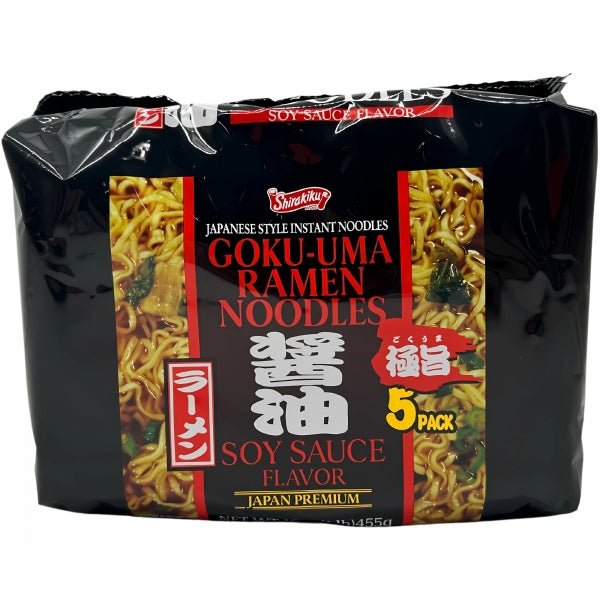 SK Instant Noodle Goku-Uma Shoyu Flavor - 91g x 5 Pack