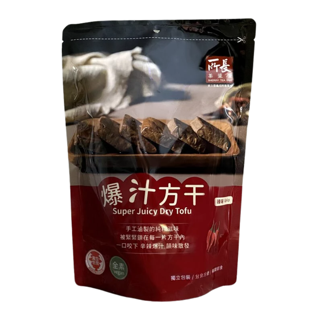 STE Super Juicy Dry Tofu Spicy - 30g x 8 Pack