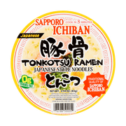 Sanyo Foods Sapporo Ichiban Tonkotsu Ramen Noodle Cup – 83g