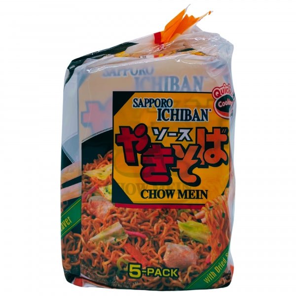 Sapporo Ichiban Sapporo Ichiban Yakisoba Noodle 102g x 5 Pack, additional package view 2