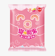 乖乖彎の脆果 草莓煉乳口味 - 52g