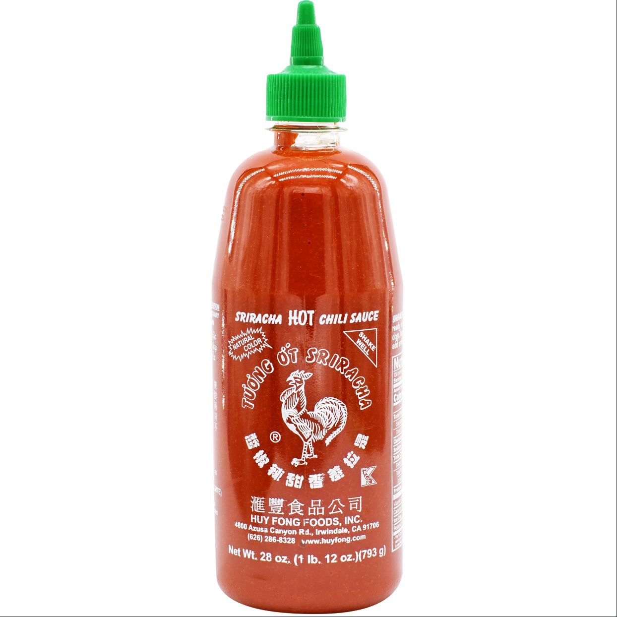 Huy Fong Sriracha Chili Sauce - 793g