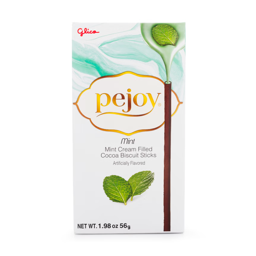 Glico Pejoy Mint Biscuit Sticks - 56g