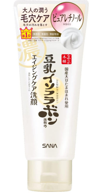 Nameraka Isoflavone Aging Care Makeup Cleansing Wash - 150g