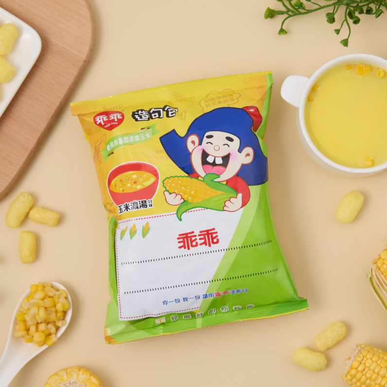 Kuai Kuai Corn Soup Flavor Corn Snack - 52g