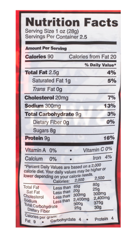 HTY Sweet Beef Jerky - 70.8g