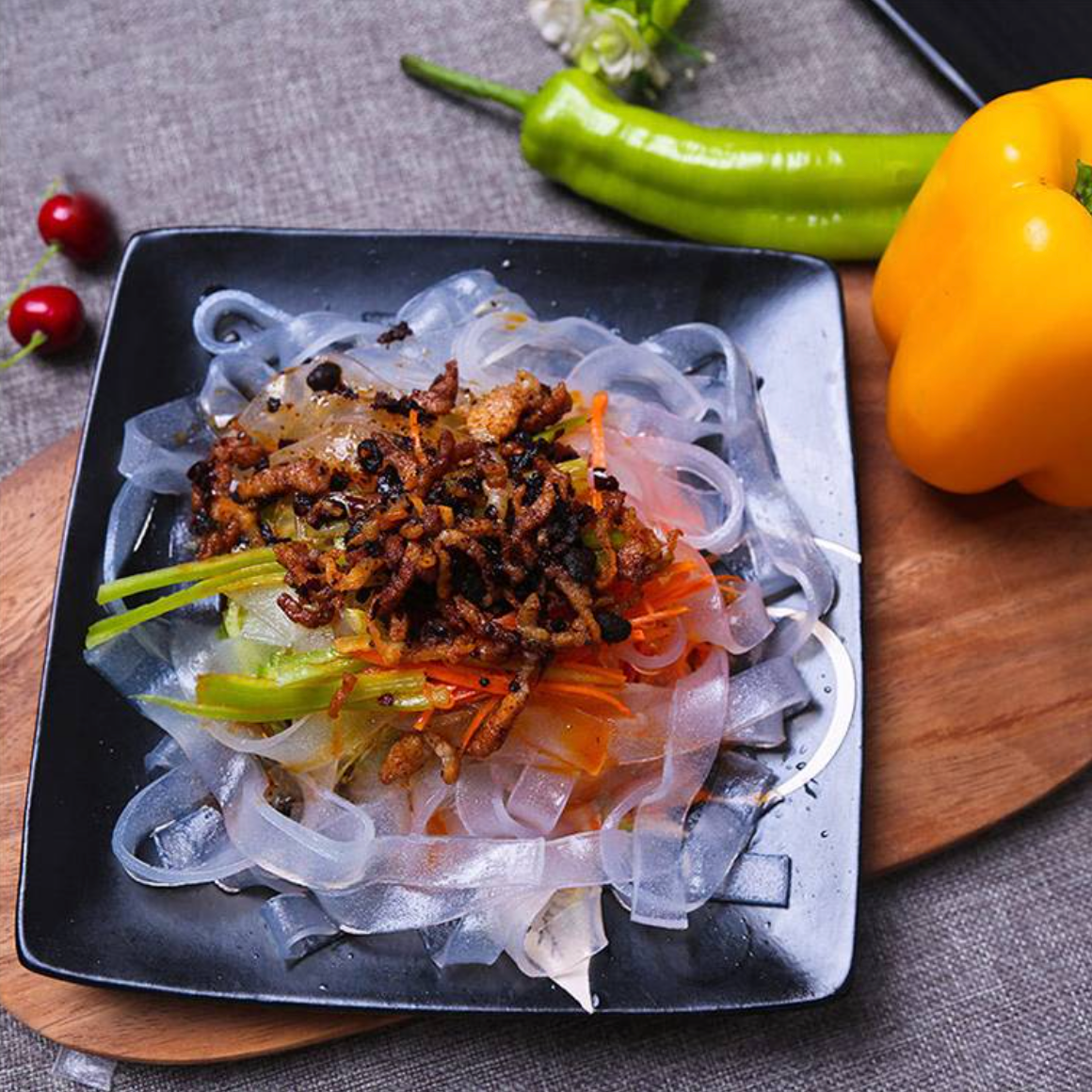 Shuangta Mung Bean Sheet Jelly - 180g