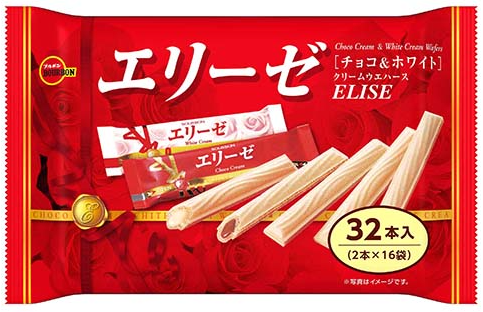 Bourbon Elise Family Size - 7.2g x 16 Pack