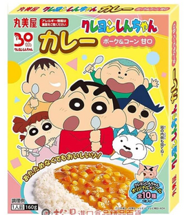 Marumiya Crayon Shin-chan Curry Pork & Corn - 160g