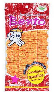 Bento Squid Seafood Snack Hot & Spicy Flavor - 20g